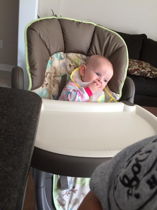 Dee_Field's tweet image. My 6month old, Vivienne, can't get enough of Jimmy Fallon! @jimmyfallon