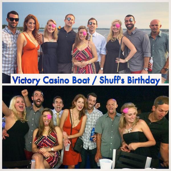 BrianBush904's tweet image. Good times aboard the @VICTORYCRUISES for Chris's birthday. #beforeandafter #piratepatch #arrrgh #mayport