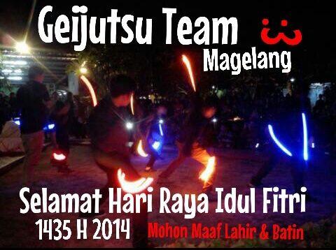 GeijutsuTeam's tweet photo. HAPPY LEBARAN 1435 H Ya teman teman! Mohon maaf lahir batin http://t.co/RLmahKxlhx