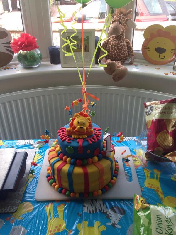pinguboo7's tweet photo. My beautiful nephews 1st birthday cake... My sister's awesome!! http://t.co/uTJERMElQC