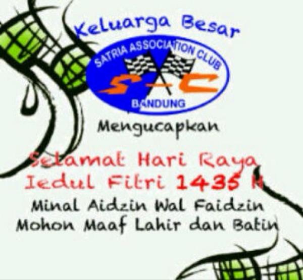 Minal aidzin walfaidzin mohon maaf lahir dan batin
Selamat hari raya idul fitri 1435 H