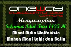 Selamat hari raya idul fitri 1435H, Minal Aidin Walfaizin mohon maaf lahir dan batin :))