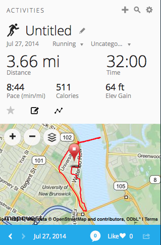 thomjeff's tweet image. Great morning run. First time running the Salamanca Trail - nice way to start a run.   #Fredericton #runnb