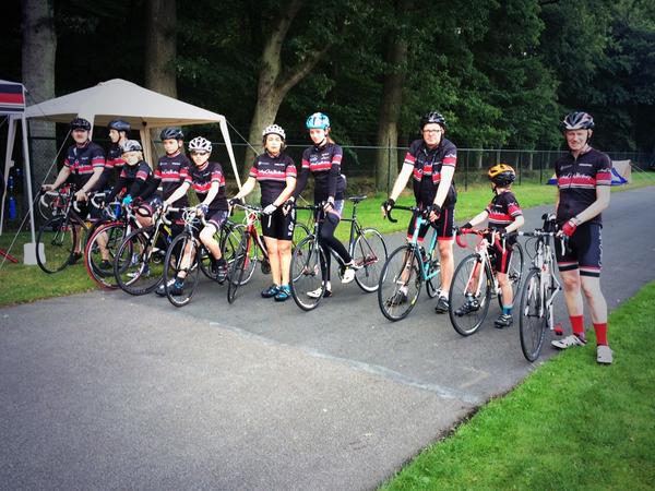 cyclinghackney's tweet photo. Team CCHackney setting off on training ride prior to start of Tour of Assen 6 day stage race. Starting tomorrow! http://t.co/FQHBLbxkEY