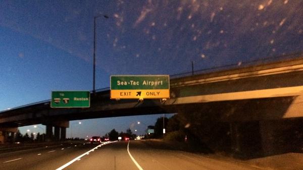 ERK321's tweet photo. Farewell Seattle... http://t.co/yaT7EgjPgN