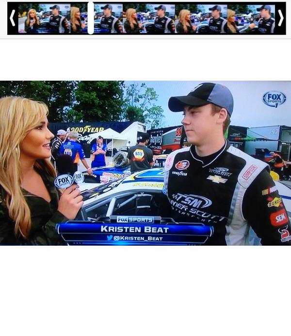 Kristen_Beat's tweet photo. Pole sitter from @COLUMBUSPEEDWAY @NASCARHomeTrack @Scott34Heckert talks about adjustments by @fuzburgdoff #34Team http://t.co/2G3XtuCT9W