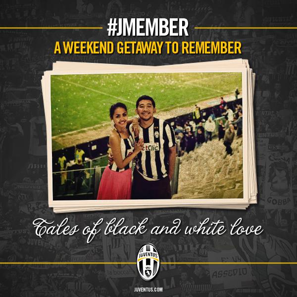 juventusfcen's tweet photo. Indonesian couple Farid and Bintang make an extra special trip to Turin. Their story: http://t.co/94hx6LiL8S #JMember http://t.co/zbYyAQxtFG