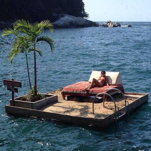 RyanNomados's tweet image. Floating Island, Colomitos Beach, Mexico