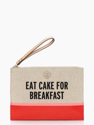 OwnzaInc's tweet photo. Eat Cake for Breakfast... #wisewords Clutch via #ownza http://t.co/wyUjcDciQ0 http://t.co/ufCorg0YXa