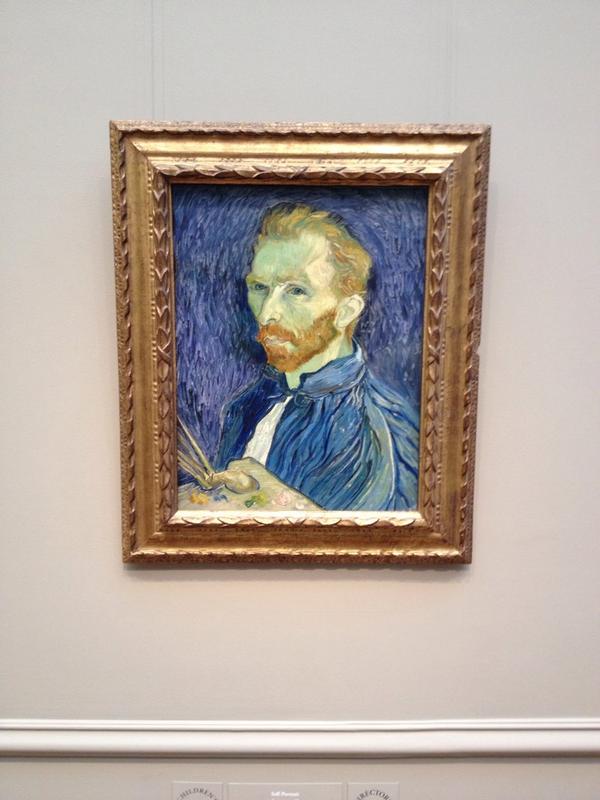 DoeringDwight's tweet photo. Memorable impressions at National Gallery of Art West, with Marrianne &amp; Nancy #cuiedd self-portraits or selfies? http://t.co/oYtzjKF6Qz
