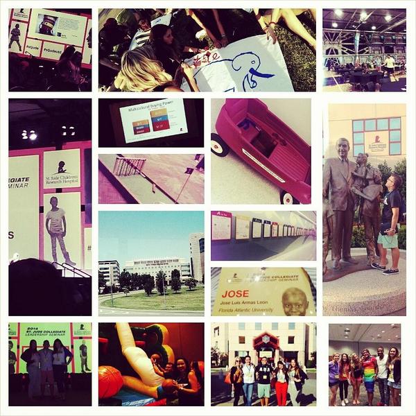 #CLS2014 was a great experience for our Executive Director! Ready to show <a href="/FlaAtlanticU/">Dealscow</a> what we are! #stjudeutd