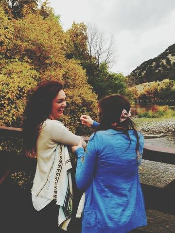 ashel421's tweet photo. Picture of all of my favorite things- Logan canyon and Caitlyn ♡ http://t.co/5joC3wlbgo