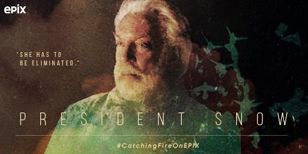 mgmplus's tweet photo. RT if President Snow scares you! See The Hunger Games: Catching Fire on http://t.co/BdSAzH6VV5 #CatchingFireOnEPIX http://t.co/QCIJ1rgfFG
