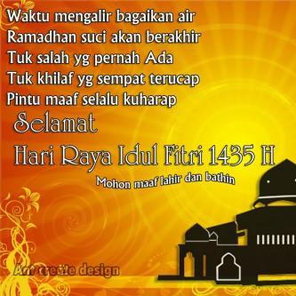 mathe_ratih's tweet photo. Selamat Hari Raya Idul Fitri 1435H,, Minal Aidin wal Faidzin,, Mhon Maaf Lahir &amp; Batin ^_^ http://t.co/V6XNfAI3gi