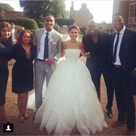Superb wedding from two amazing people. May God bless you with all the love and happiness in the world. @LeroyFer10
