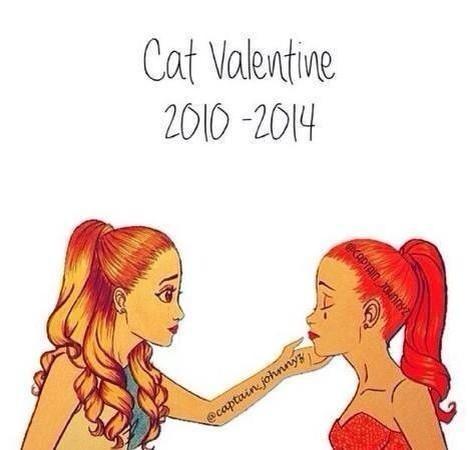 RTazkiya's tweet photo. 4 years we've done with a happy red hair teenage girl, and now it's time to say goodbye to her, goodbye Cat Valentine http://t.co/mGvUTY7ToU