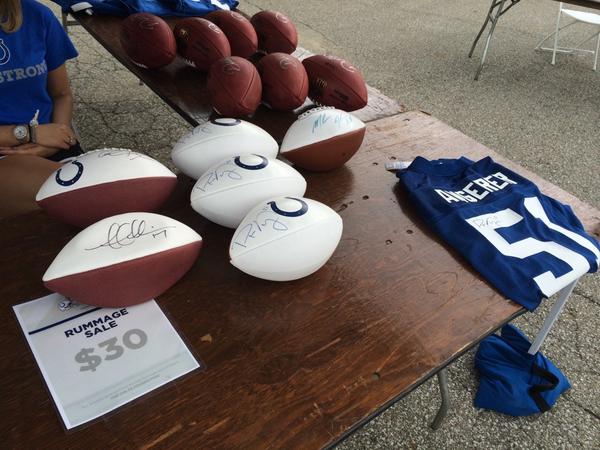 JasonSpells's tweet photo. Everything Must Go at #ColtsCamp #ReallyEVERYTHING http://t.co/D3FdVrSEw1