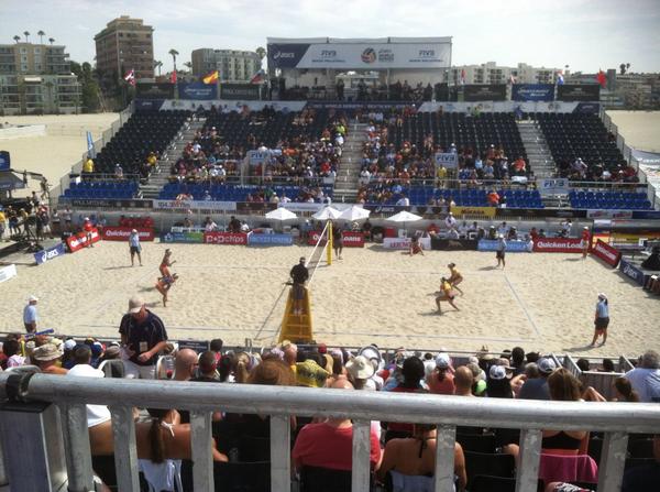 At the Beach Volleyball World Series