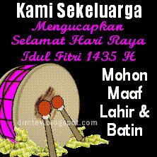 Mohon maaf lahir batin semua :D smoga berkah ya puasa nya...