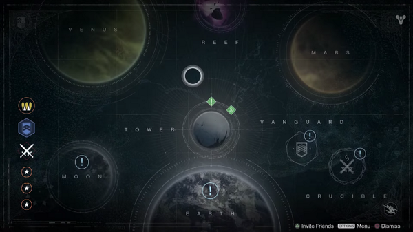 DeltaINTEL's tweet image. The E3 trailer showed us the Director w/ all the game locations. Appears to match up w/ list: bit.ly/1k2pbiC