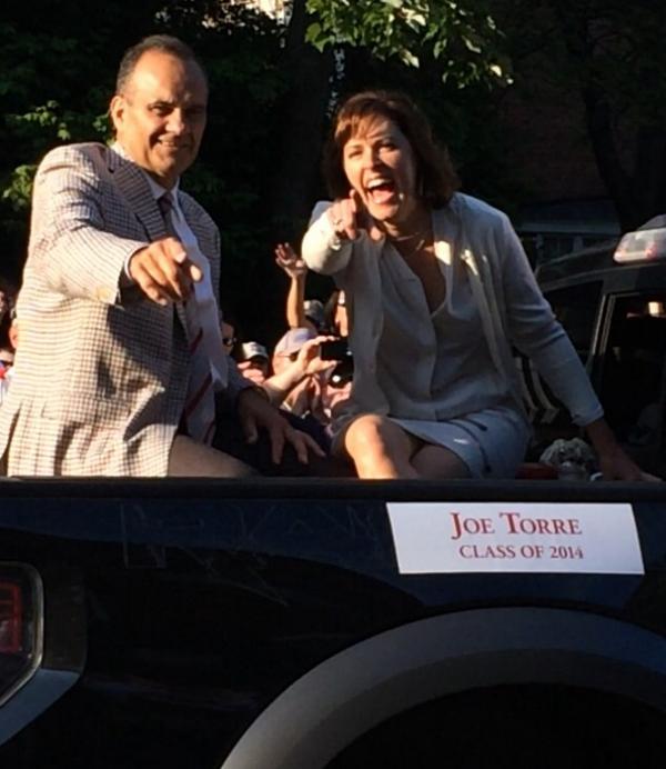 DanScavino's tweet photo. Joe Torre is not far ~ from being inducted into the 2014 @BaseballHall as a NY Yankee! #Torre6 #HOF #HOFWKND http://t.co/klLEXLysIK