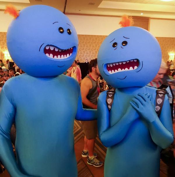 Hanold recommends best of Mr. meeseeks cosplay Elias recommend Vintage mature gallery
