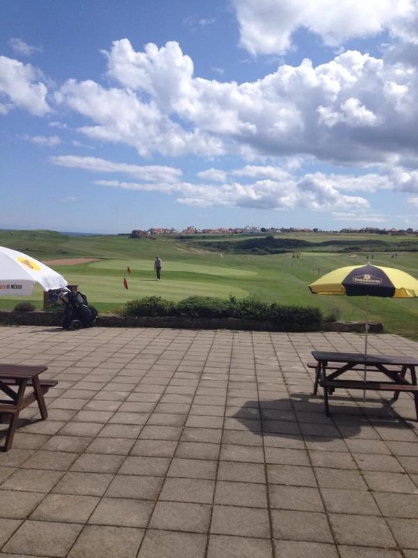 BruntNigel's tweet photo. @WhitbyGolfClub what a great day for 18 holes #Whitby http://t.co/468Hu0rfdE