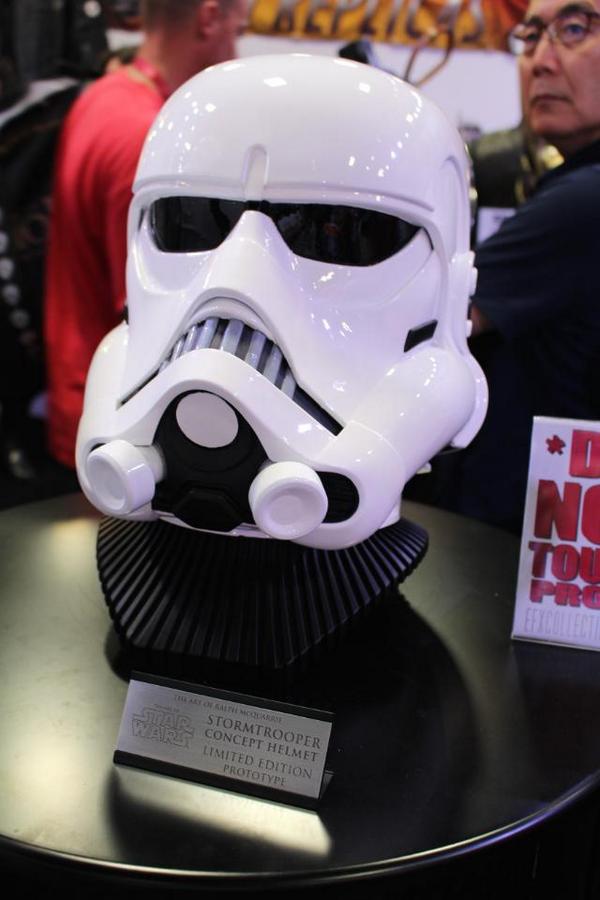 starwars's tweet photo. The McQuarrie concept stormtrooper helmet. A thing of beauty. #WANT #SDCC #SDCC2014 http://t.co/koylKhw6T3