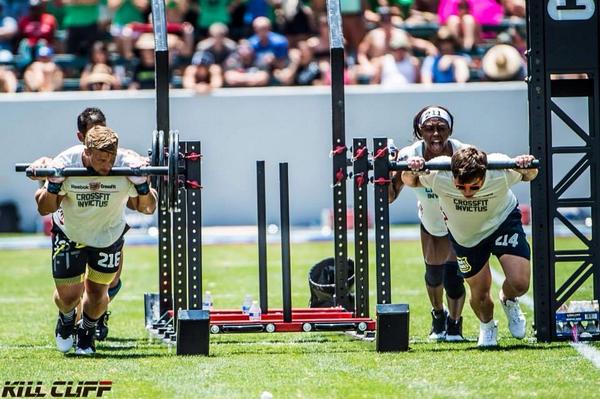 KILLCLIFF's tweet photo. HUGE CONGRATS to all three of the top finishing teams!!! #killcliff #kcbarbellclub #crossfitgames http://t.co/eYQifF9JRU