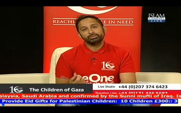 IslamicHelp's tweet photo. Live appeal on @islamchannel, this Eid #BeOneWith Gaza. Donate, call 0121 446 5682 or online http://t.co/Lusjps33nB http://t.co/M2sL7IuePq