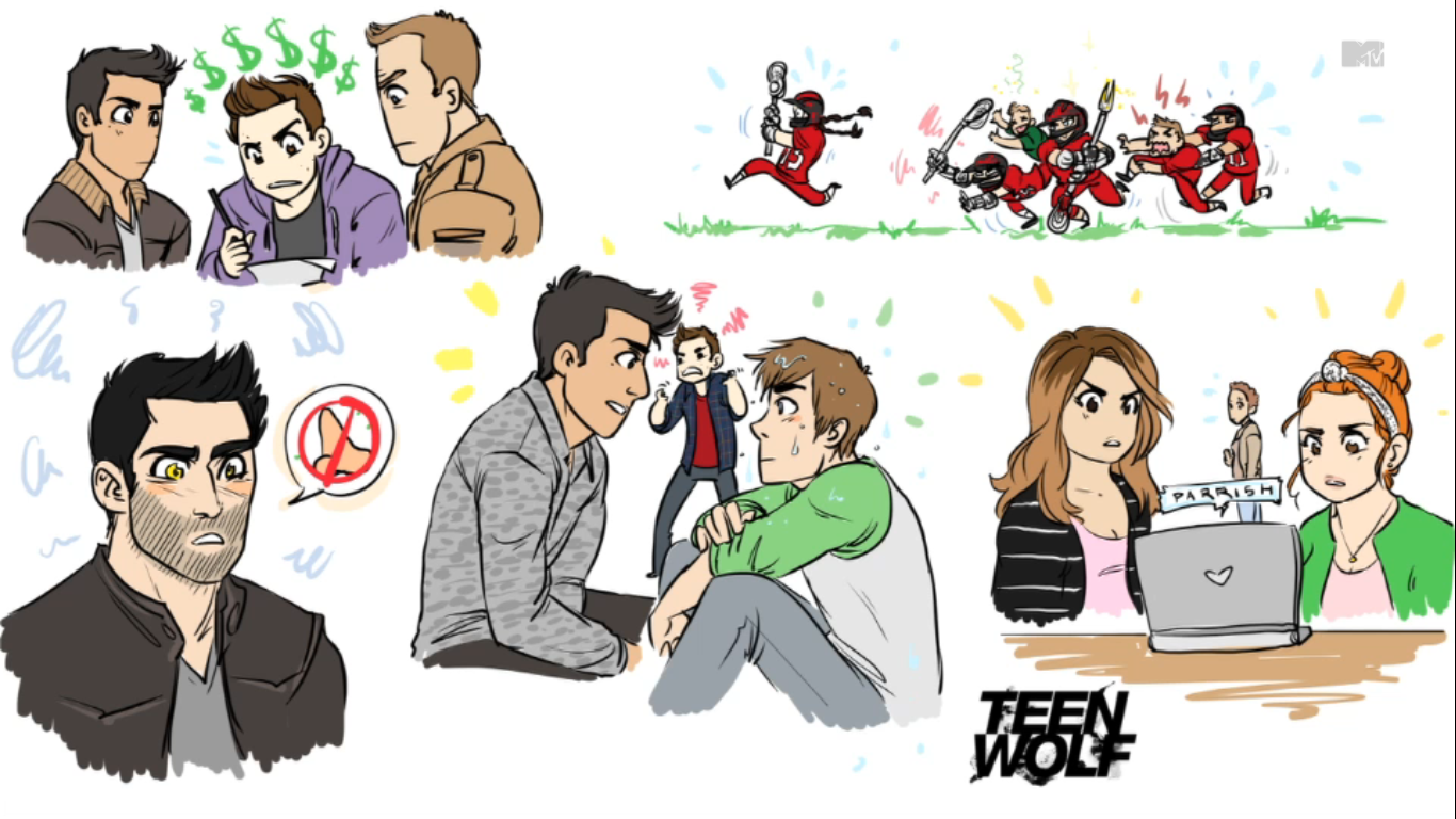 Teen Wolf Ellison Comics
