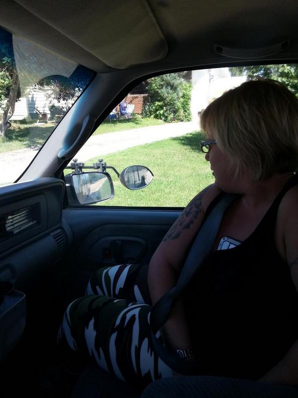 WorkwellMoving's tweet image. The boss @KristineCaffine helping with the propane run.