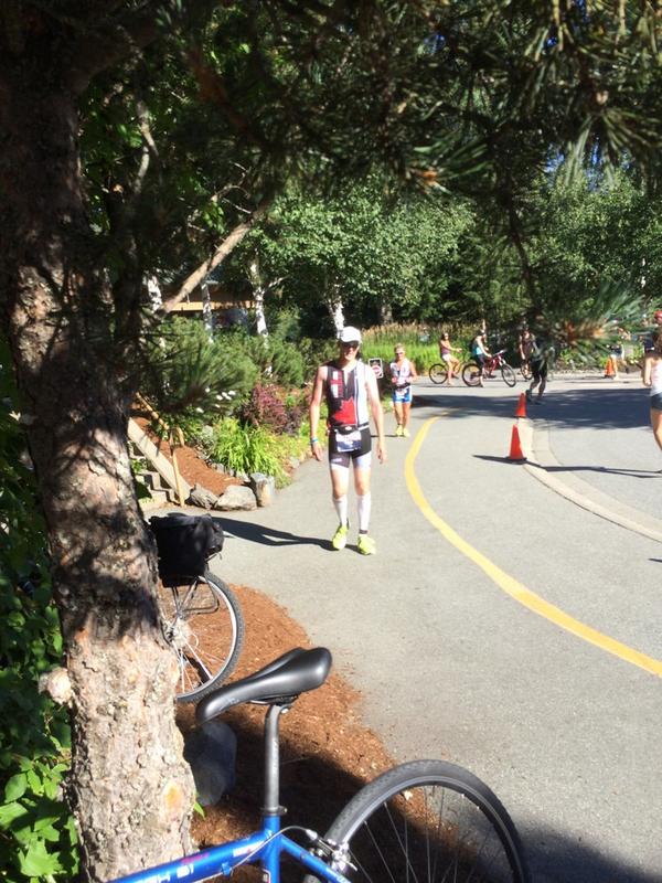 taylorkimmett's tweet photo. 10k down 32 to go, guy is crushing it! @ReidKimmett #ironmancanada http://t.co/zXvOujUICG
