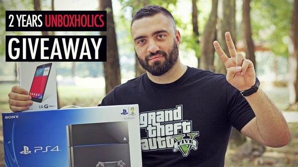 Unboxholics - 2 Χρόνια Διαγωνισμός 
Όλες οι πληροφορίες εδώ:
bit.ly/1rrRiGM #PS4 #LGGPad7 #giveaway