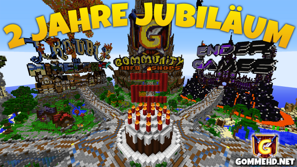 GommeHDnet's tweet photo. HAPPY BIRTHDAY GOMMEHD SERVER! http://t.co/WctU8GQiae