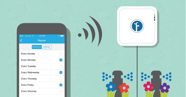 rachioco's tweet photo. Our WiFI smart sprinkler controller makes it super easy to adjust your schedule to fit within any #WaterRestictions. http://t.co/XVKcuvrczy