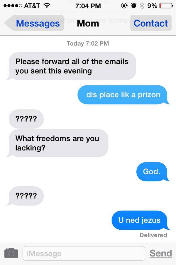 Casual convo wit mom