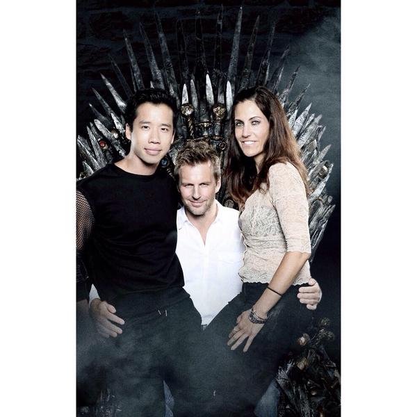 JaredEng's tweet photo. There are friends, and then there are friends who will cut a btch for you. @tracybrennan007 @trentbroin #ewccparty http://t.co/HhXxGbH6B5