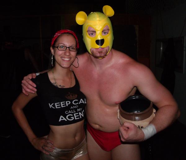 YOU'LL NEVER GUESS WHO I SAW AT <a href="/LXWwrestling/">LXWWrestling</a> ?!
#winniethepooh #Wrestling #LXW #Tennessee