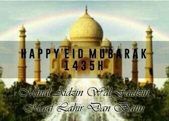 Kami Keluarga Besar HIMAPER FH Unisba mengucapakan Mohon Maaf Lahir &amp; Bathin Selamat Idul Fitri 1435 H