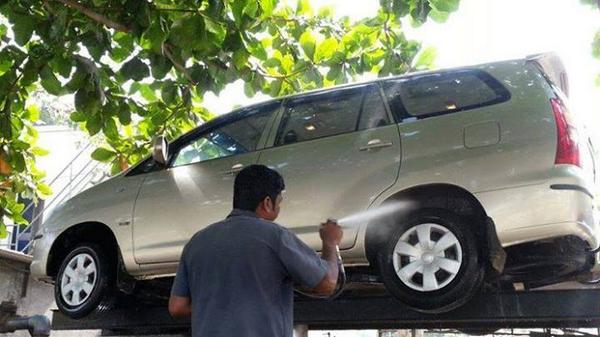 #ToyotaTip: Keep the bottom of your vehicle free from mud.
