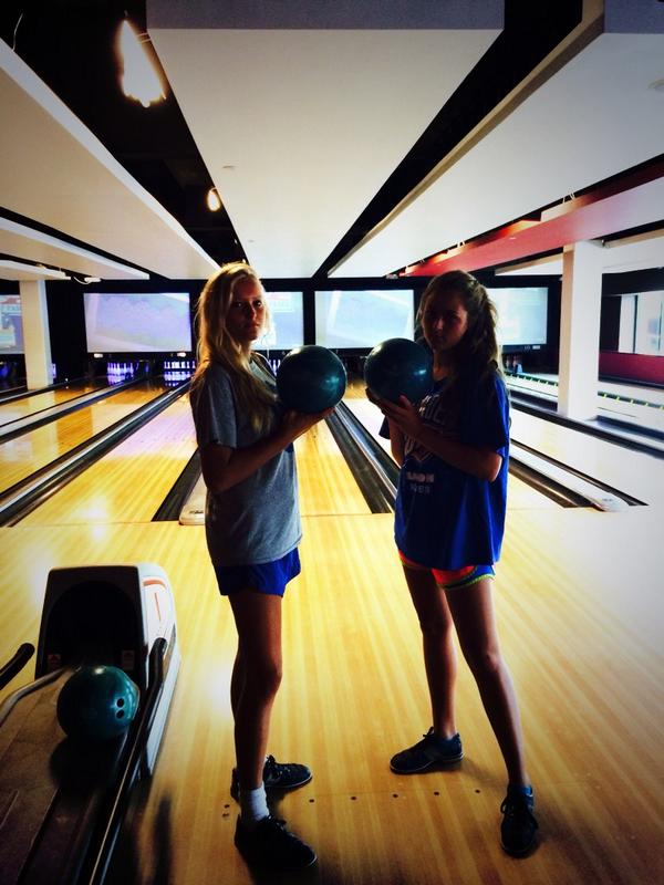 We don't mess around 🎳 #bowlingchamps @ashsuttt