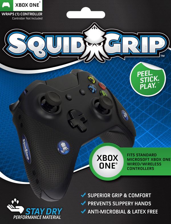 SquidGrip's tweet photo. Peel.Stick.Play for the #XboxOne #Grip #Comfort #LessSweat $14.99 http://t.co/HILnQJsFw4 http://t.co/xZTCrtp30C