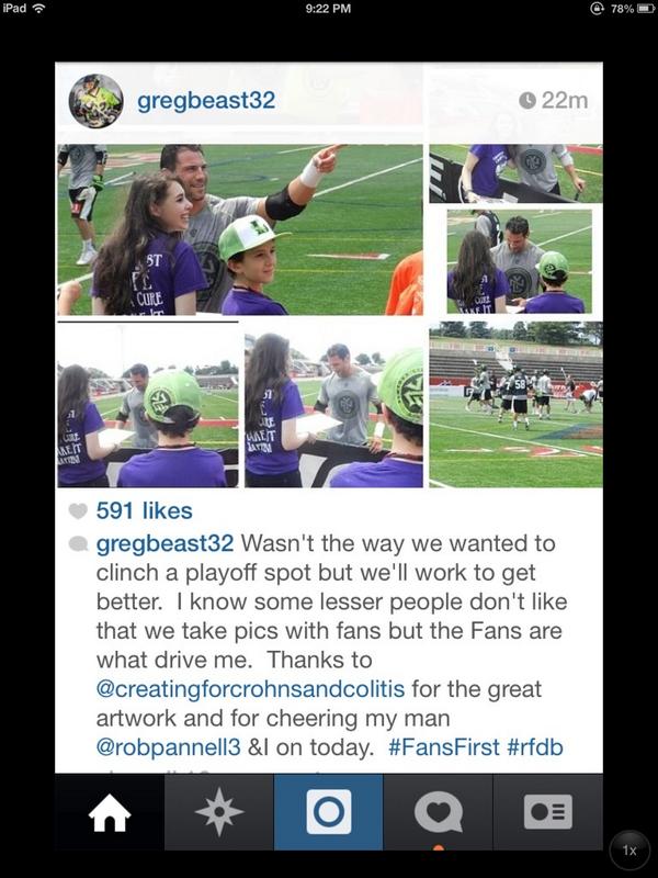 Creatingforcc's tweet image. Thank you to Greg Gurenlian for featuring us on your Instagram page! It means the world! @suz_beck