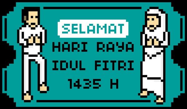 Syelamat hari raya idul fitri 1435H yah, gengs! Segenap jajaran tim 247artspace mohon maaf kalo ada salah \247/