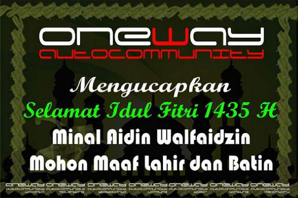 Selamat Hari Raya Idul Fitri 1435H