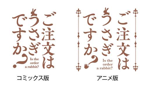 Uzivatel 木緒なち 葉山みど ぼくリメアニメ化進行中 Na Twitteru ごちうさのロゴもアニメの時にちょっとだけ触っております クエスチョンマークのあのマークはコミックス出た後にこうすりゃよかったと思ったとこを反映できたのでよかったなあと あとは文字を