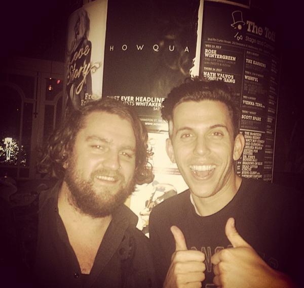 GROUPLOVE's tweet photo. Australia! Go see @howquamusic play his first show at The Toff in Melb on Sat night. He'll pluck your heart strings! http://t.co/JQftW8Gara