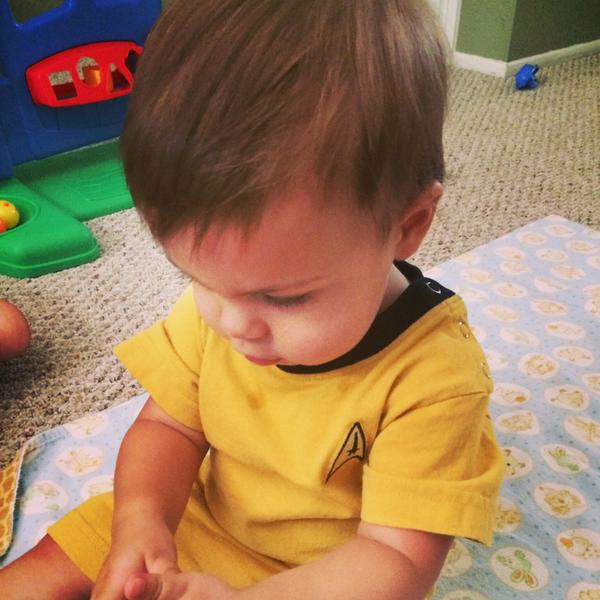 SMADworld's tweet photo. My son thinking"What do you mean you didn't get tickets to ComicCon?" #SDCC #ComicCon #ComiCon #StarTrek #SMADNumbers http://t.co/TZlfDc4MX8