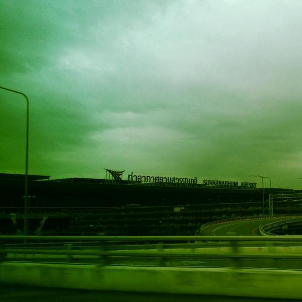 My 3rd favourite airport in the world. #Suvarnabhumi #Bangkok